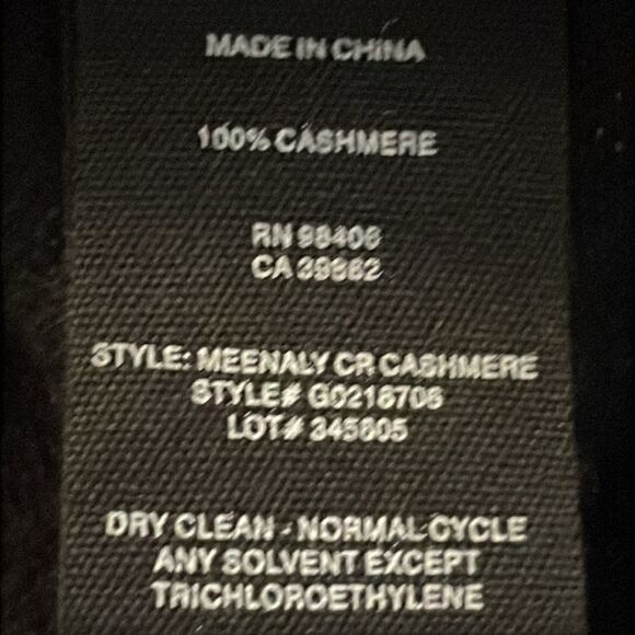 Theory Black Meenaly Cashmere Sweater - Picture 5 of 5